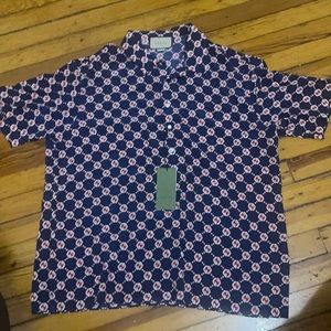 Runs big Gucci shirt with pants